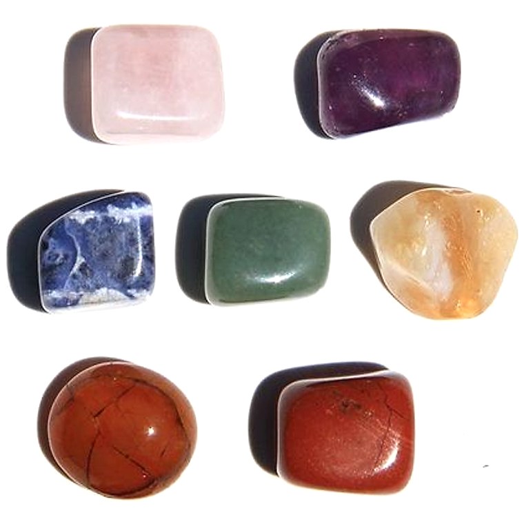 7 Chakra Tumble Stone Set