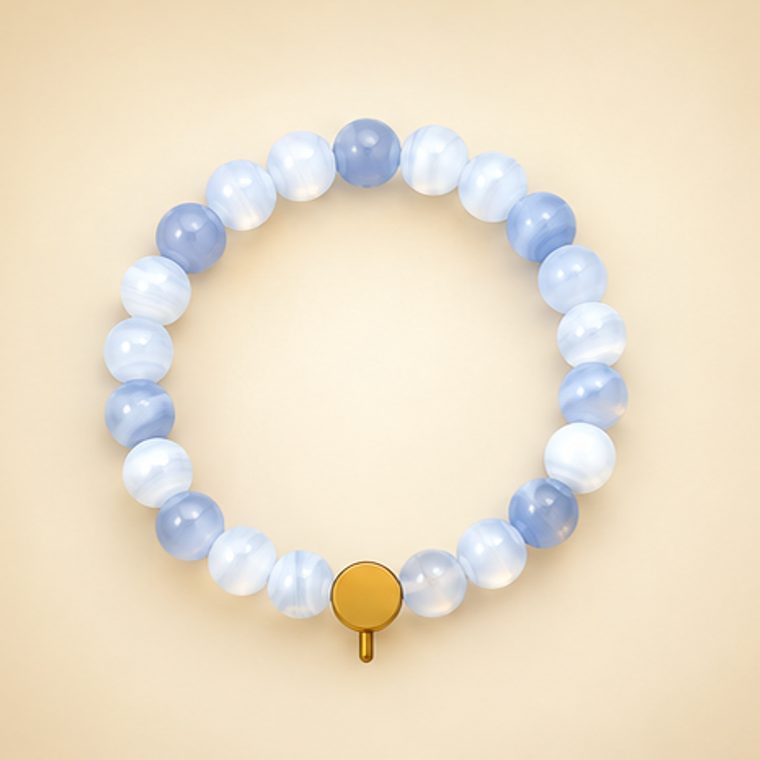 Blue Lace Agate Bracelet