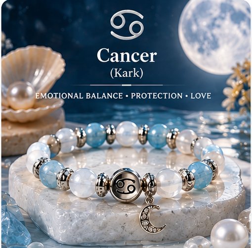 Cancer (Kark) Zodiac Bracelet