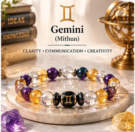 Gemini (Mithun) Zodiac Bracelet