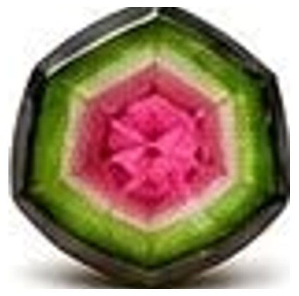 Natural Watermelon Tourmaline (Slice)