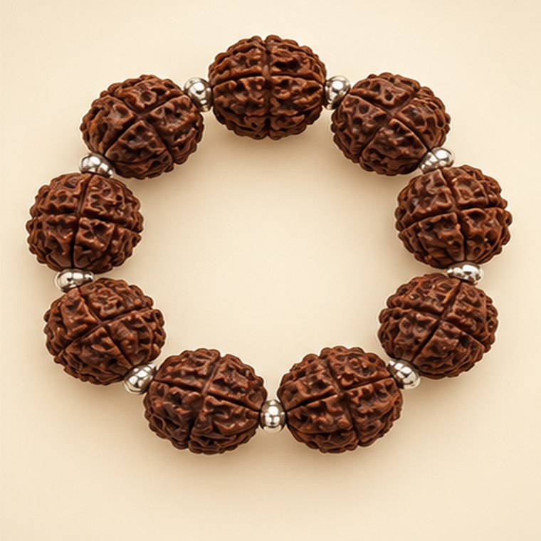 Nepal 7 Mukhi Rudraksha 18-22mm