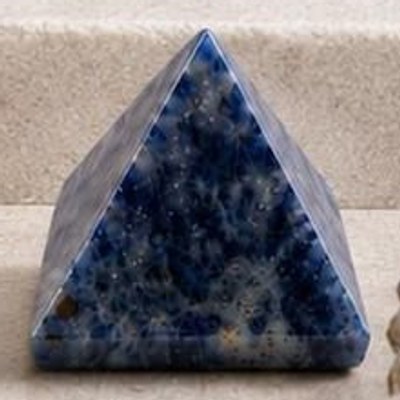 Sodalite Pyramid